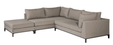 EXOTAN® Sicilie Gartenlounge Nanotex Taupe Links